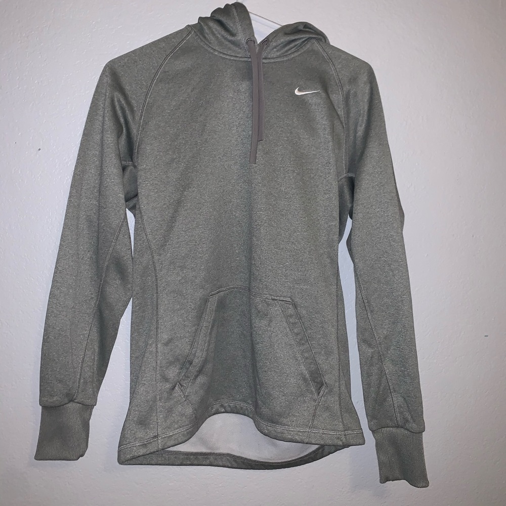 grey nike hoodie